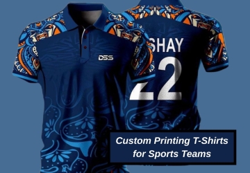 Custom Printing T-Shirts for Sports Teams: How to Create a Winning Look